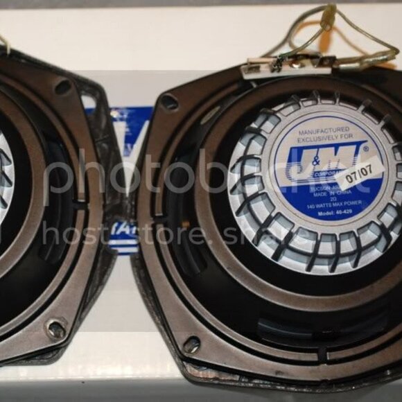 J&M performance fairing speakers for 2006 Harley Davidson and later New in Box - Picture 2 of 8